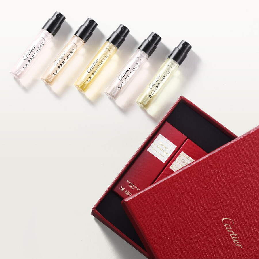 entdeckungsset mit proben für frauen 5 x 2 ml