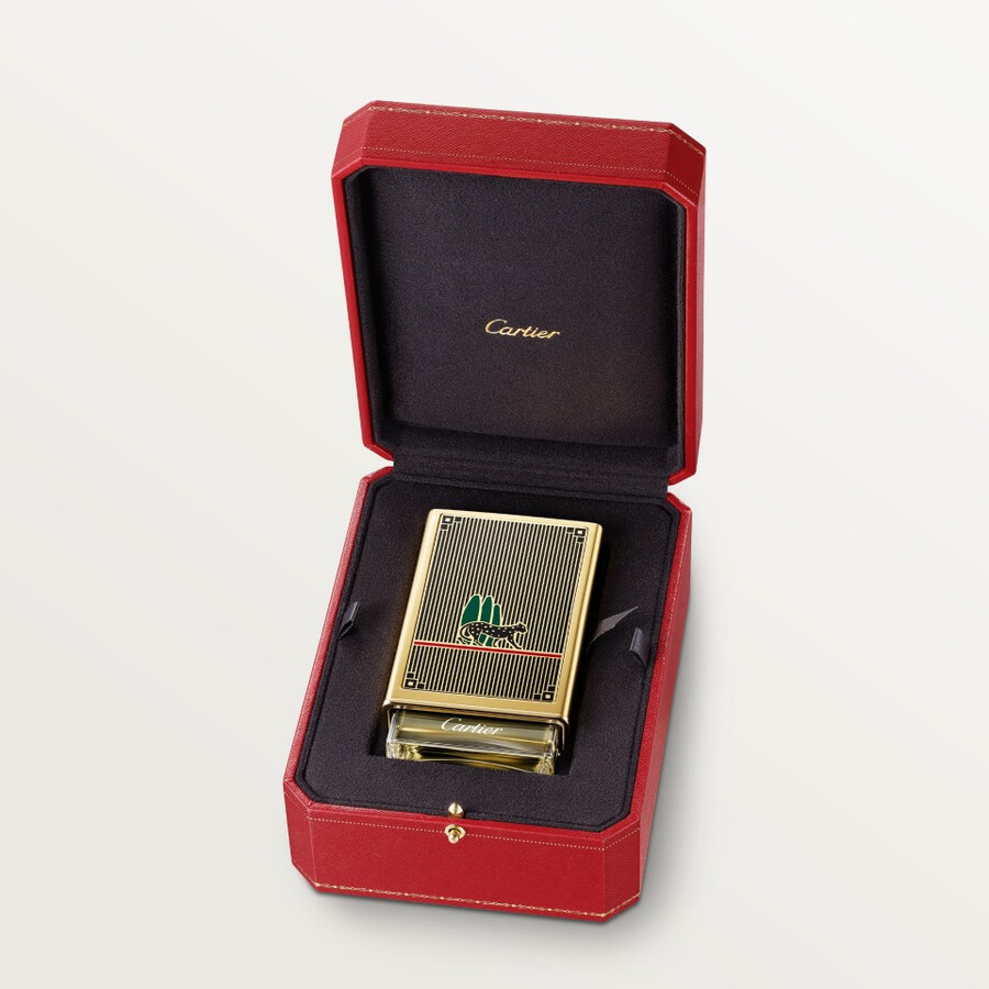 cartier parfümetuis – panther-zypressenetui