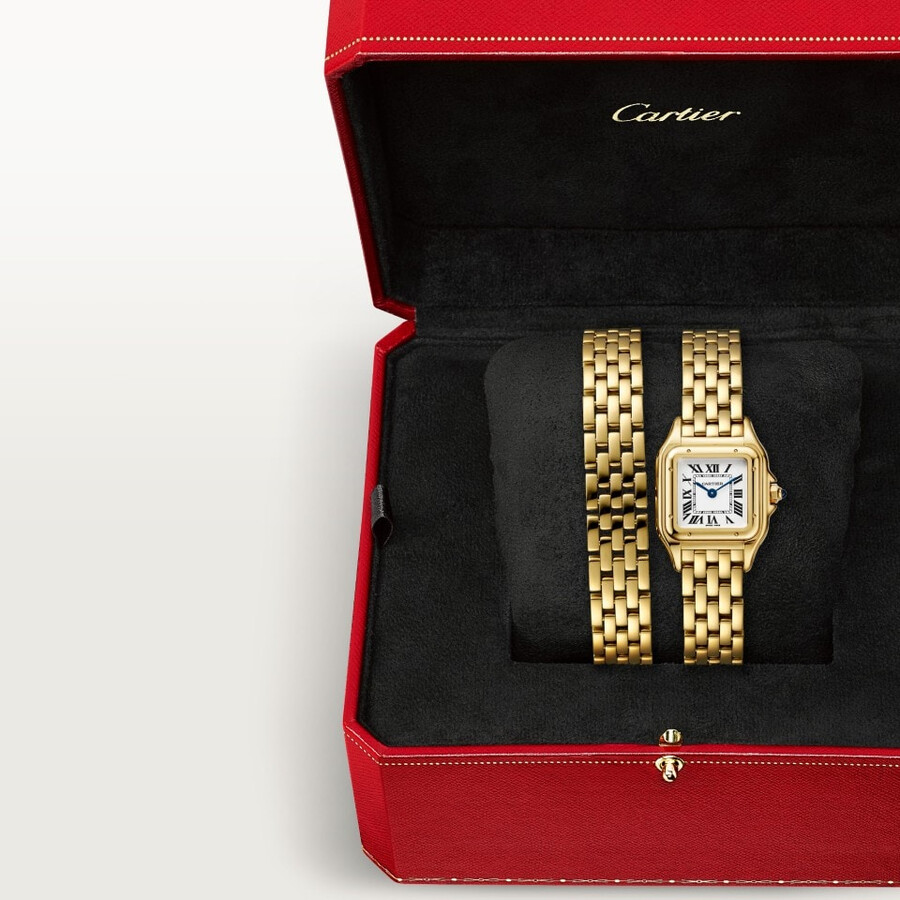panthère de cartier uhr kleines modell