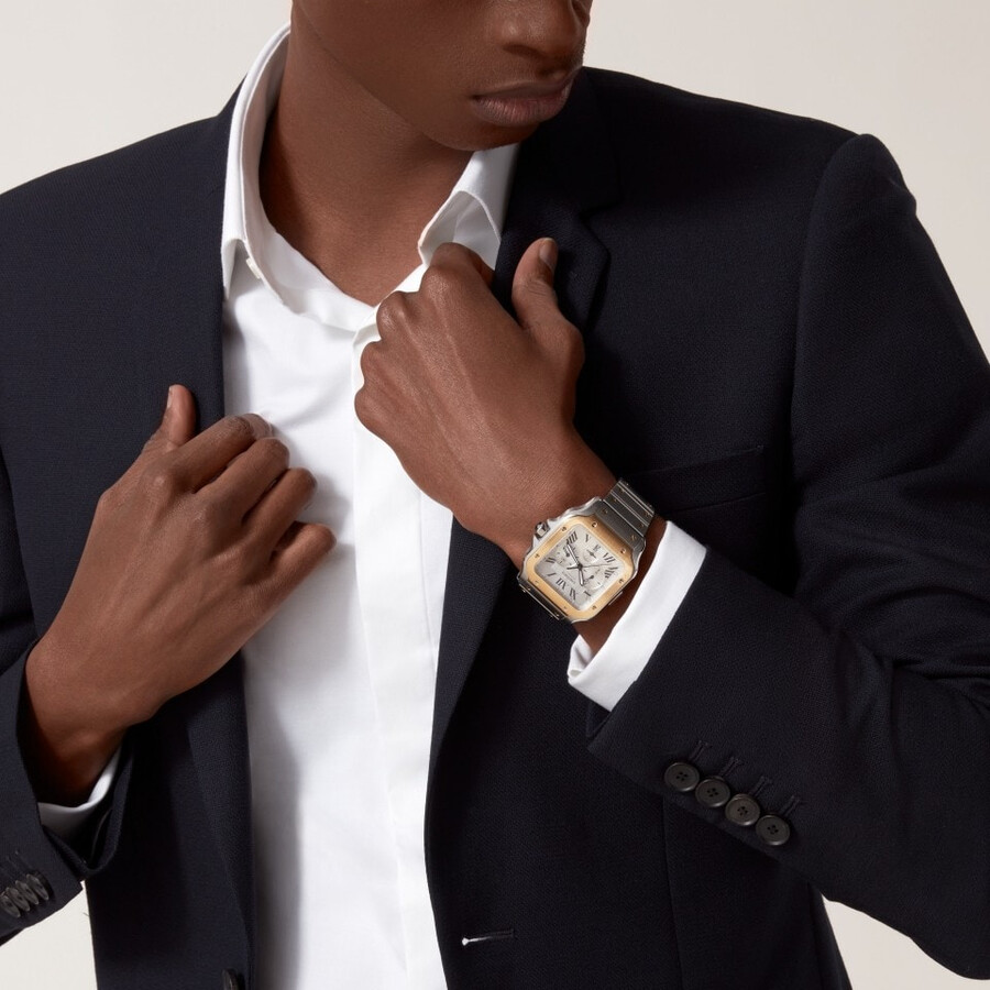 santos de cartier chronographenuhr